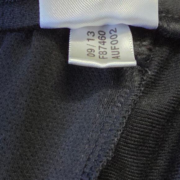 adidas Climalite Basketball Shorts Men’s Large Black Red 3-Stripe Pockets - Picture 5 of 7